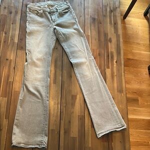 7 For All Mankind Grey Boot Cut Jeans